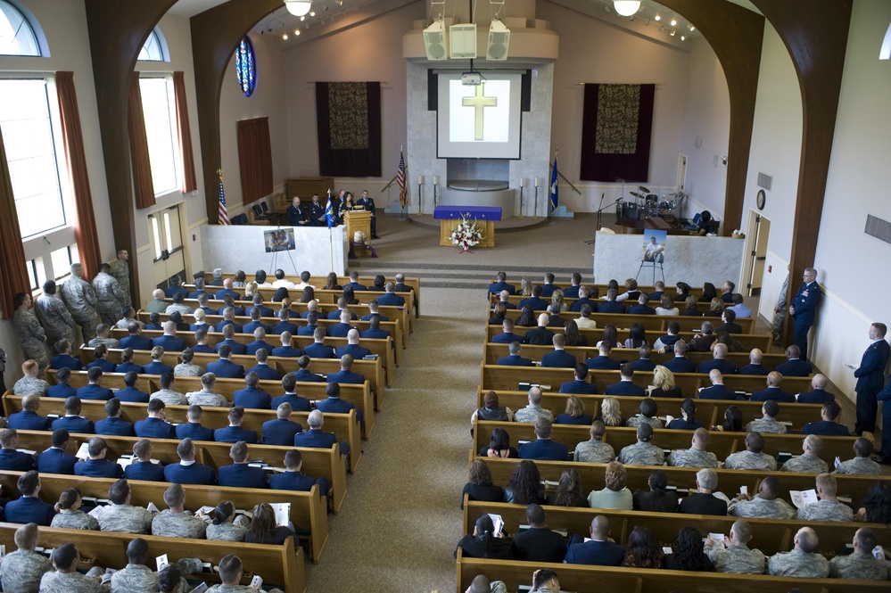 Memorial Service for Staff Sgt. Cameron Arana