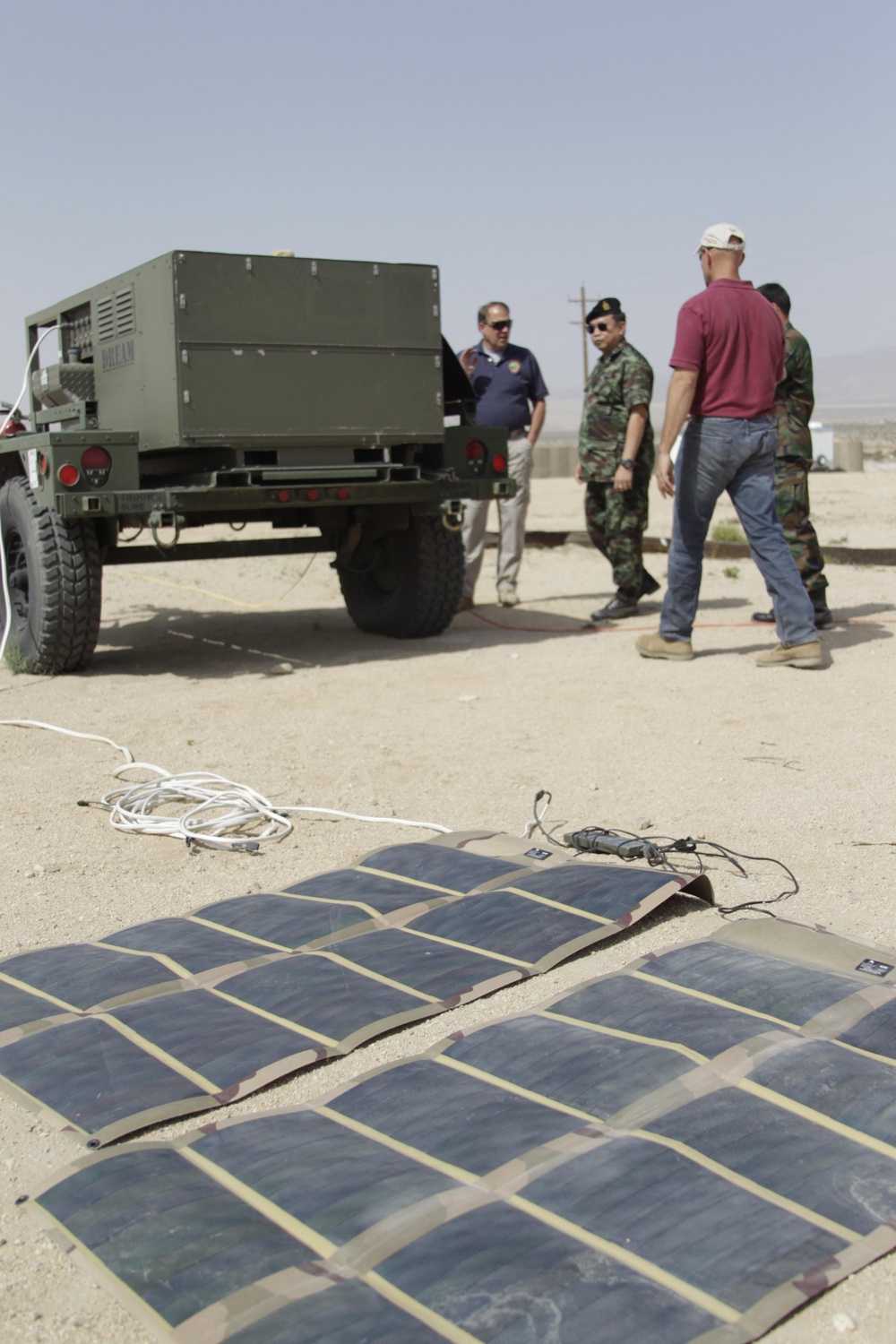 Desert testing attracts Thai VIPs