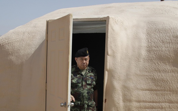 Desert testing attracts Thai VIPs