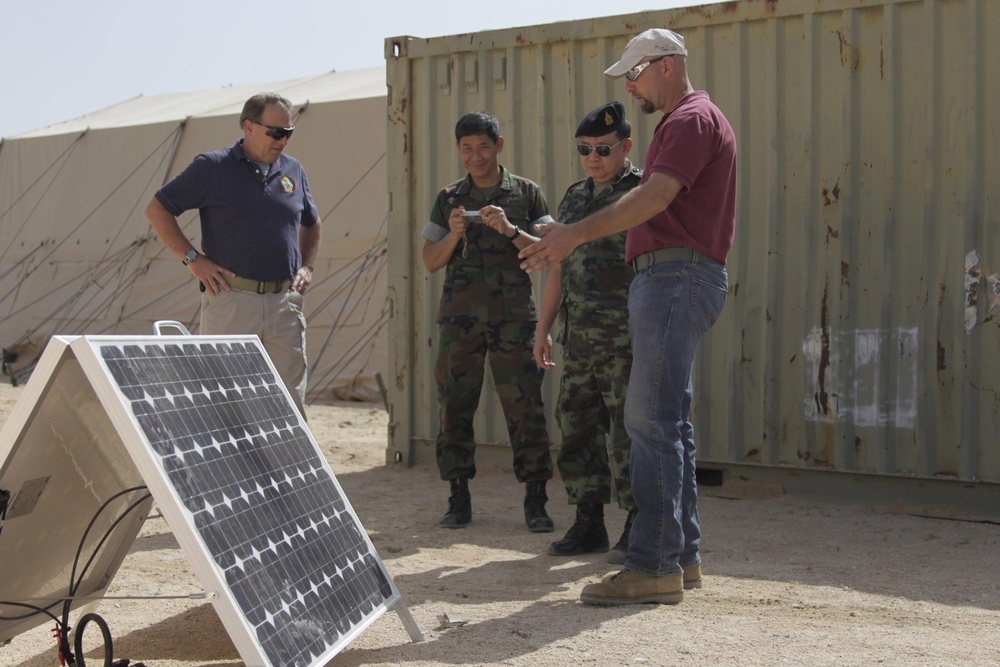 Desert testing attracts Thai VIPs