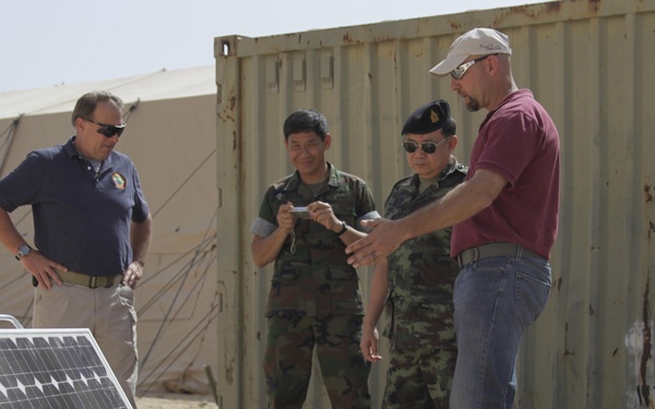 Desert testing attracts Thai VIPs