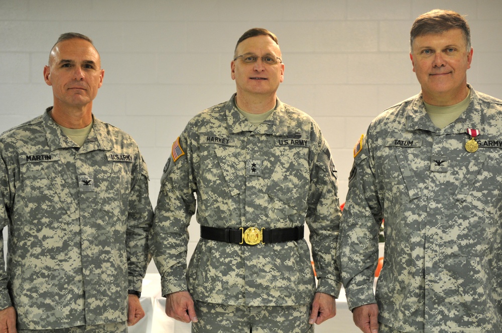 621st Troop Support Command has Change of Command ceremony