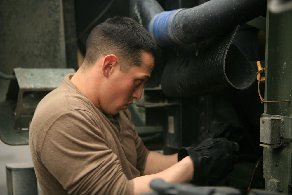 Mechanic helps deliver heating fuel during Operation Tomadachi