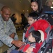 Officer Greets Family From Japan
