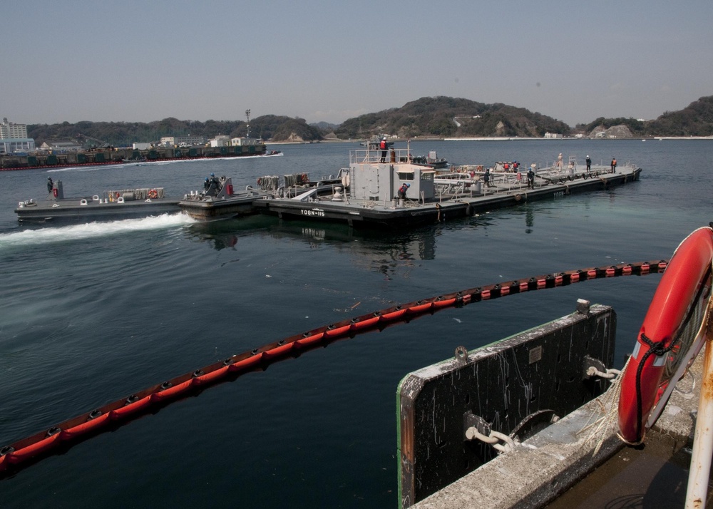 Barge Carries Water To Cool Nuclear Power Plant