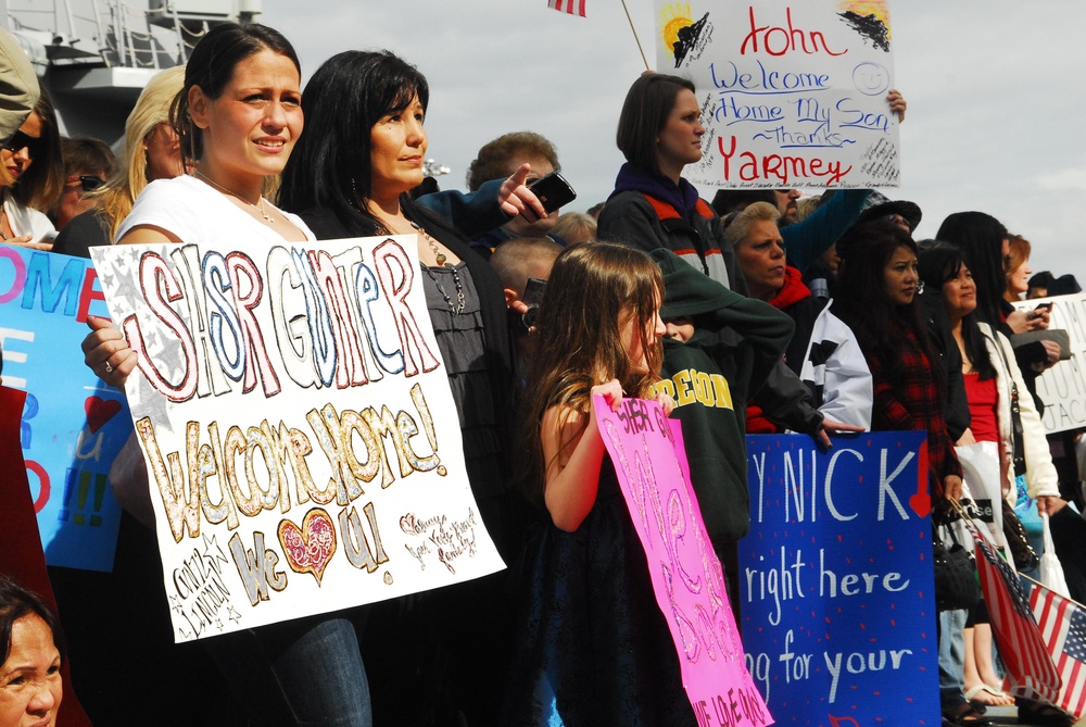 USS Abraham Lincoln Homecoming