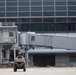 Humanitarian relief supplies arrive via C-17 at Sendai Airport