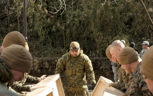 JSF-J deliver showers to local citizens