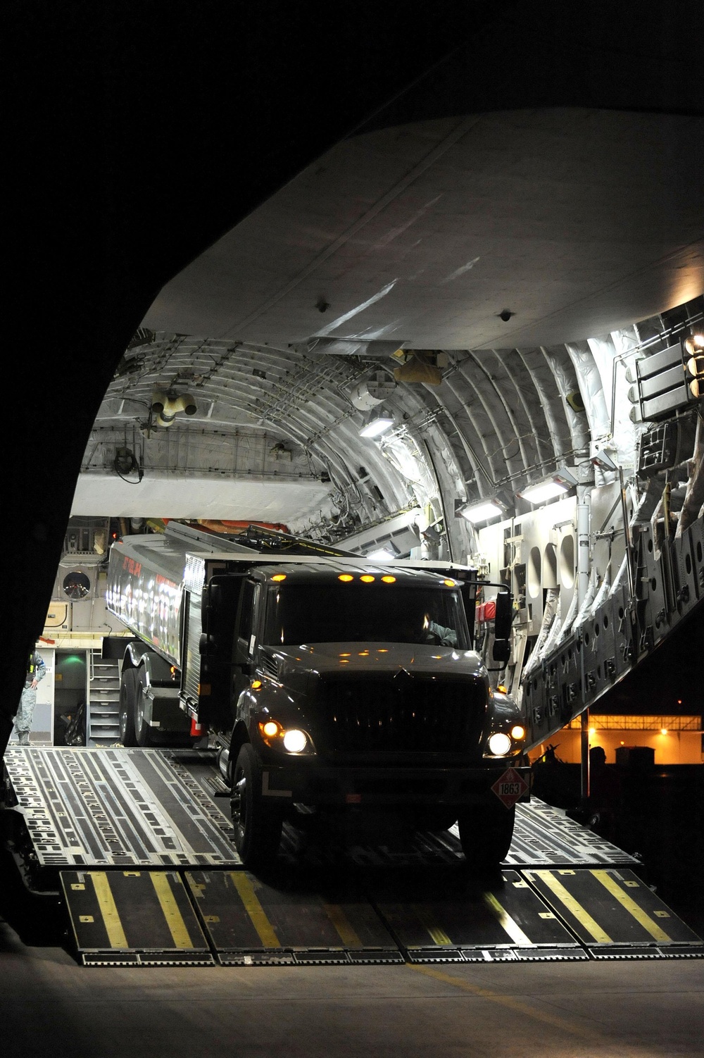 R-11 Refueler Trucks in Demand at Aviano Air Base During Operations Increase in Support of JTF Odyssey Dawn