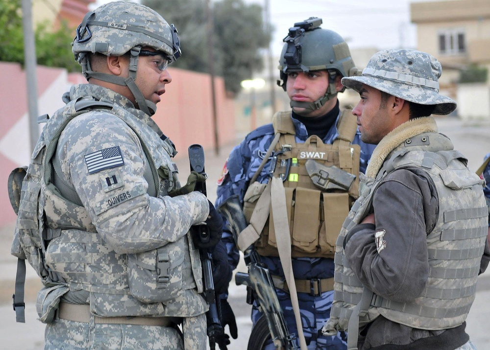 US, Iraqi Emergency Response Unit hit the streets