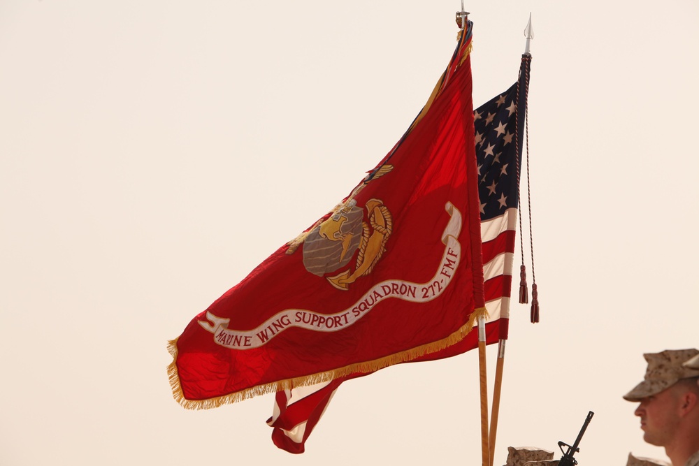 Untouchables touch down: New River support squadron lands in Afghanistan