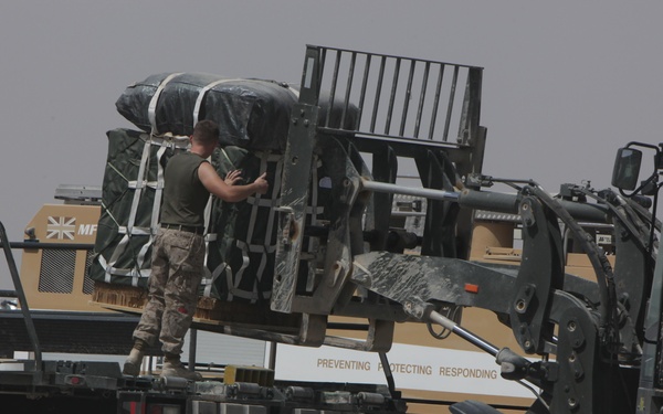 Joint operations increase resupplies, ease burdens