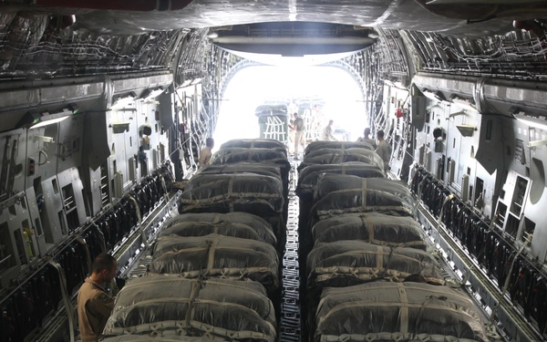 Joint operations increase resupplies, ease burdens