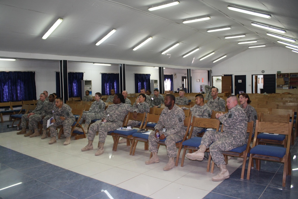 Deployed S.C. Guard Unit trains in suicide intervention techniques
