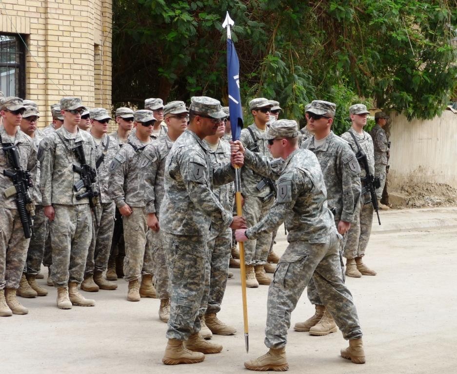 ‘Vanguard’ Battalion company conducts change of responsibility