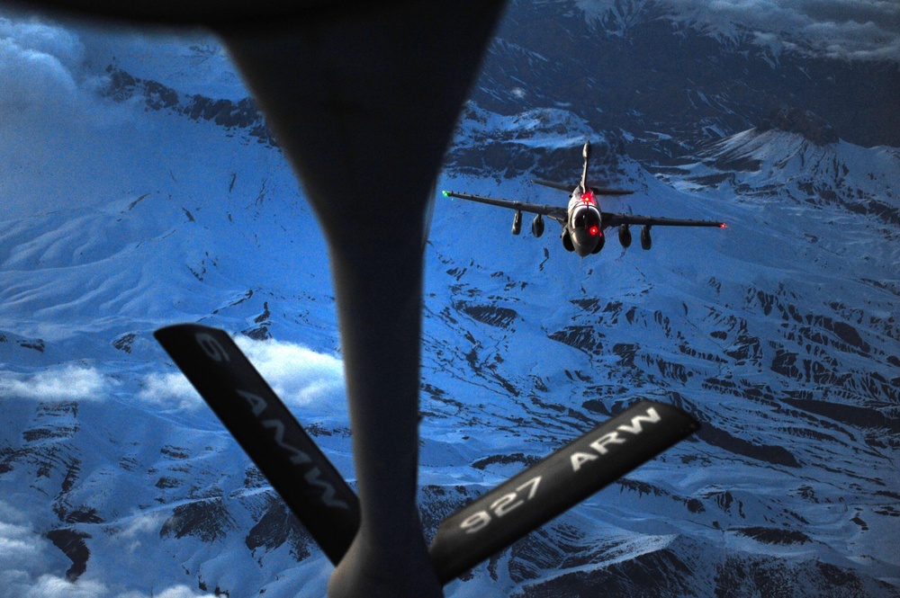 Navy EA-6 Aerial Refueling