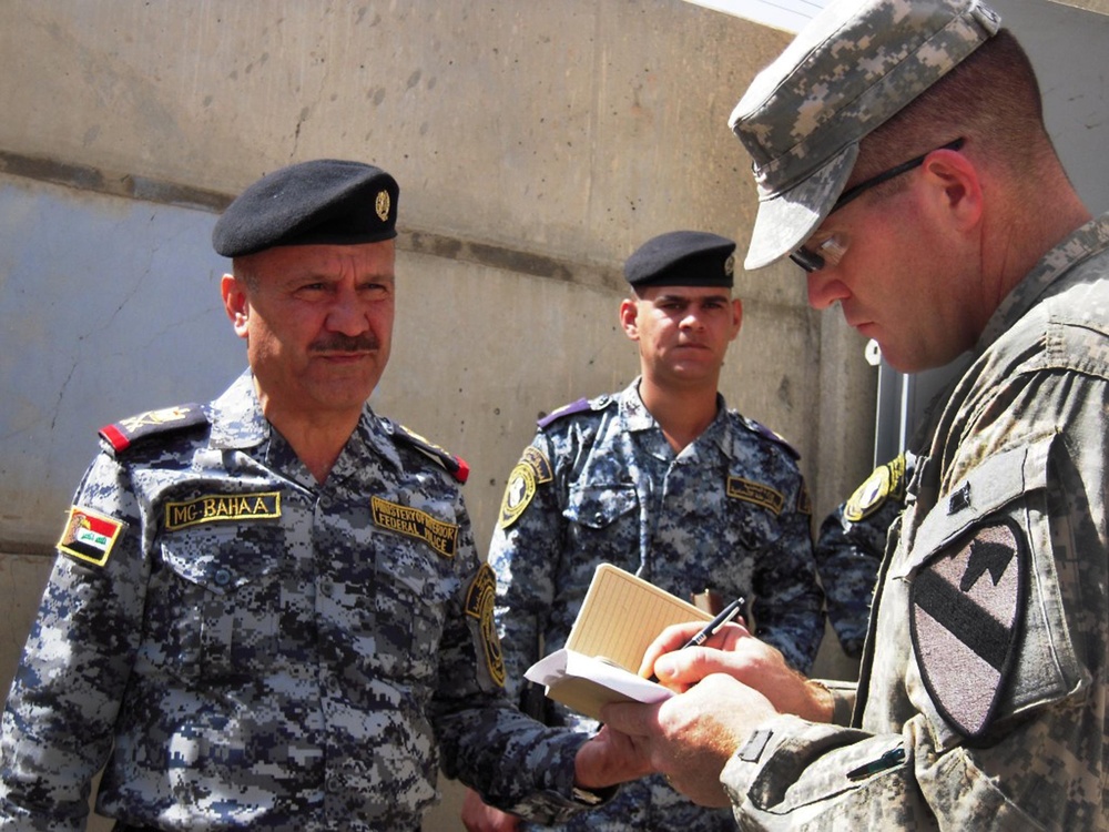 ‘Saber’ Squadron focusing efforts on advising, assisting Iraqi Federal Police partners