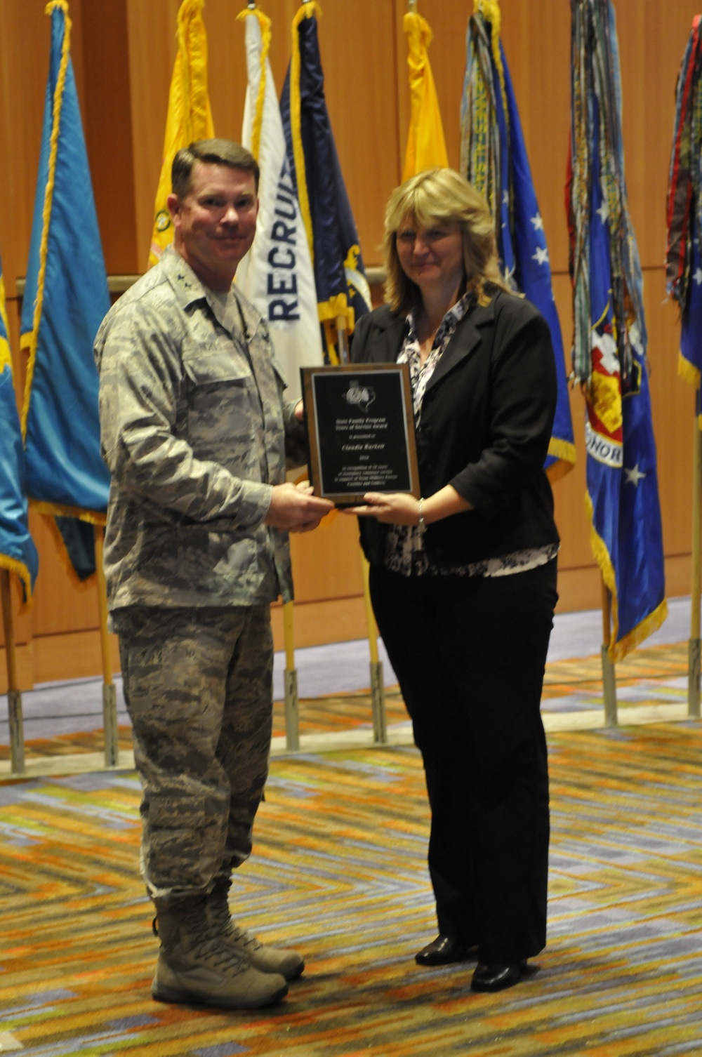 TAG recognizes excellence in unit performance and family volunteers
