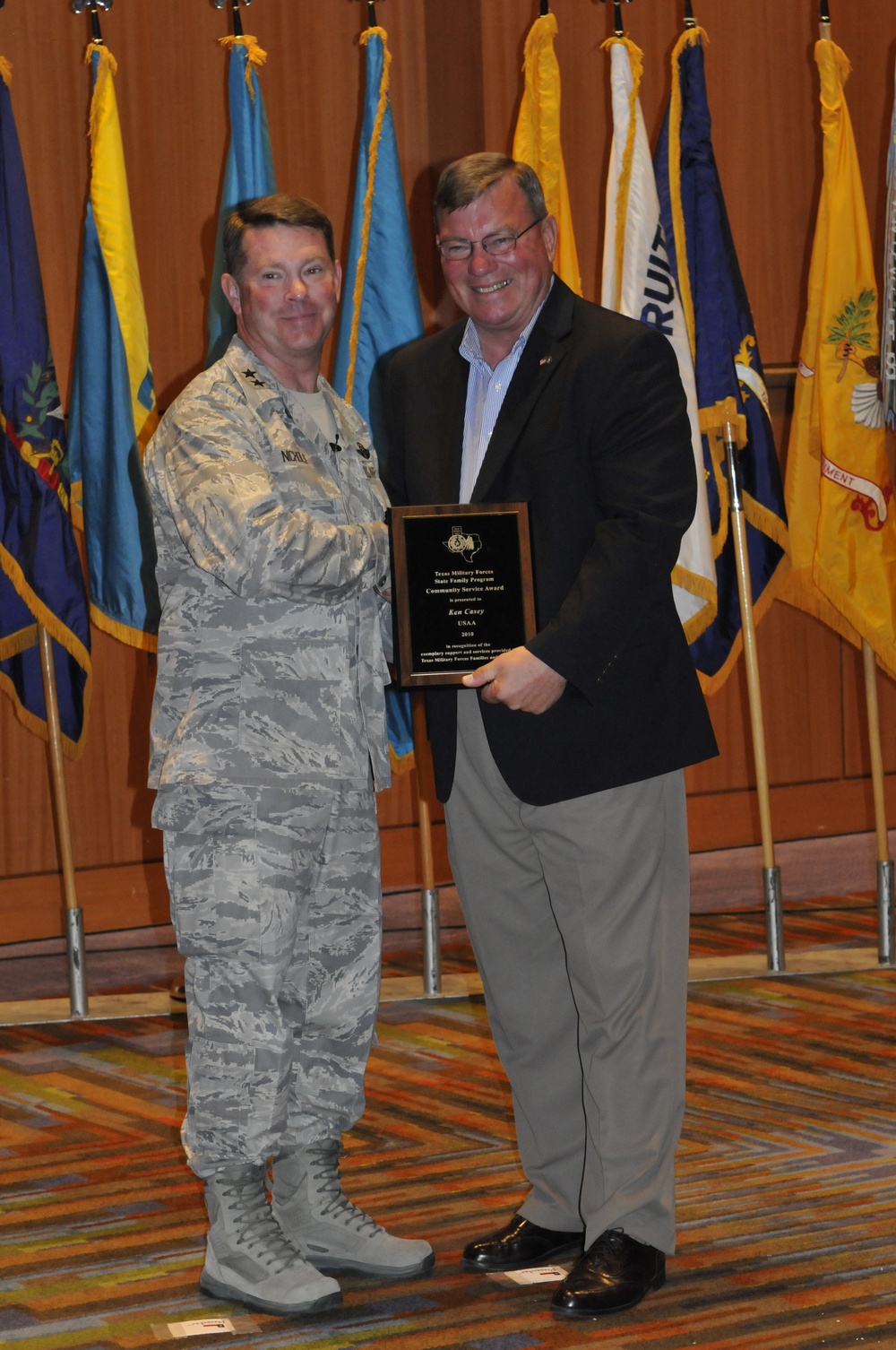 TAG recognizes excellence in unit performance and family volunteers