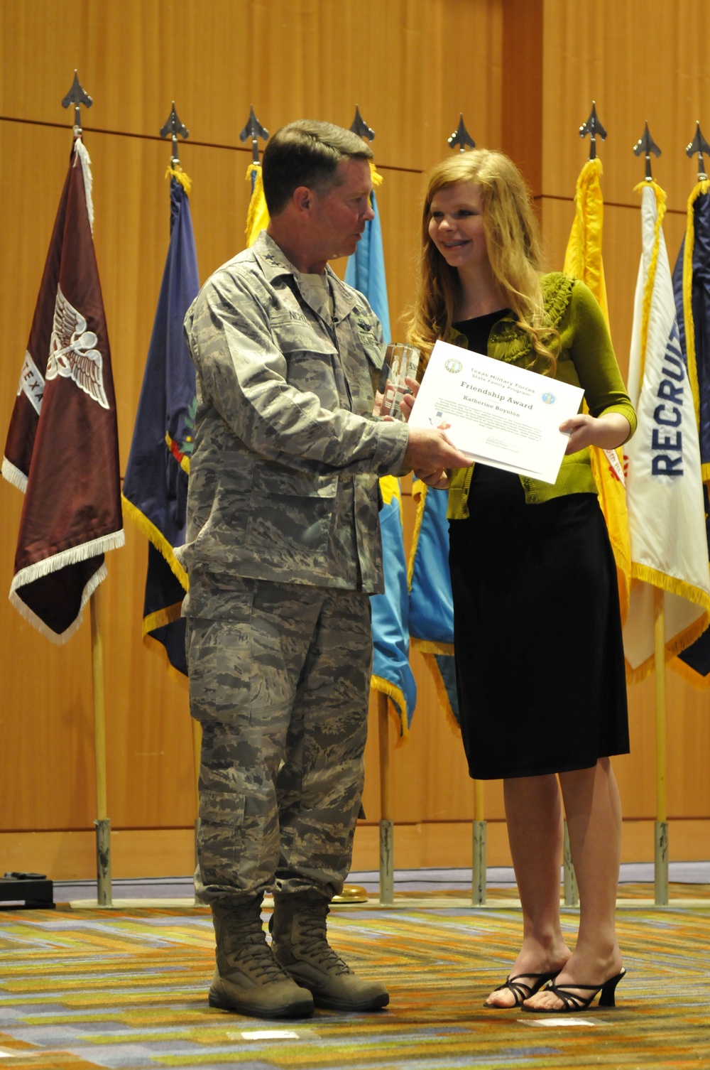 TAG recognizes excellence in unit performance and family volunteers