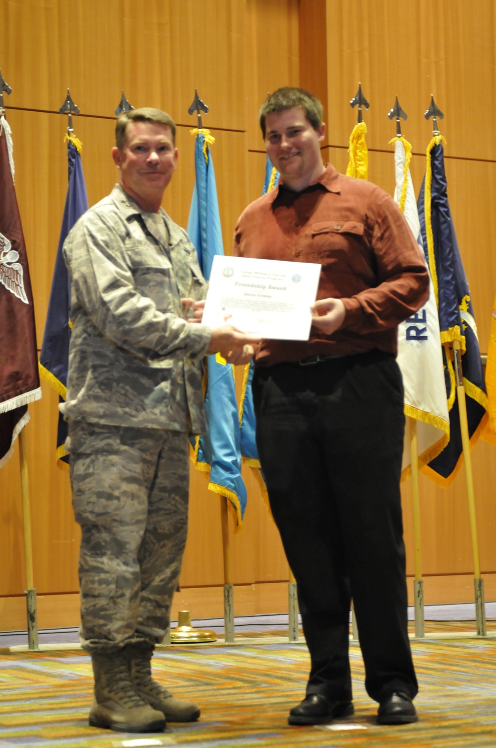 TAG recognizes excellence in unit performance and family volunteers