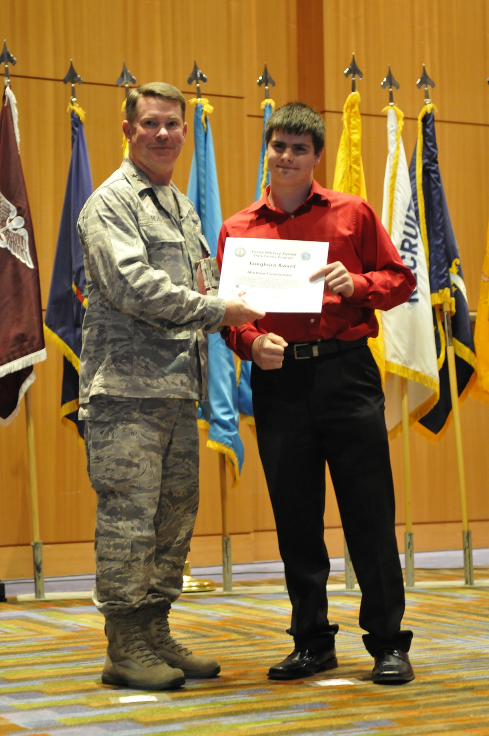 TAG recognizes excellence in unit performance and family volunteers