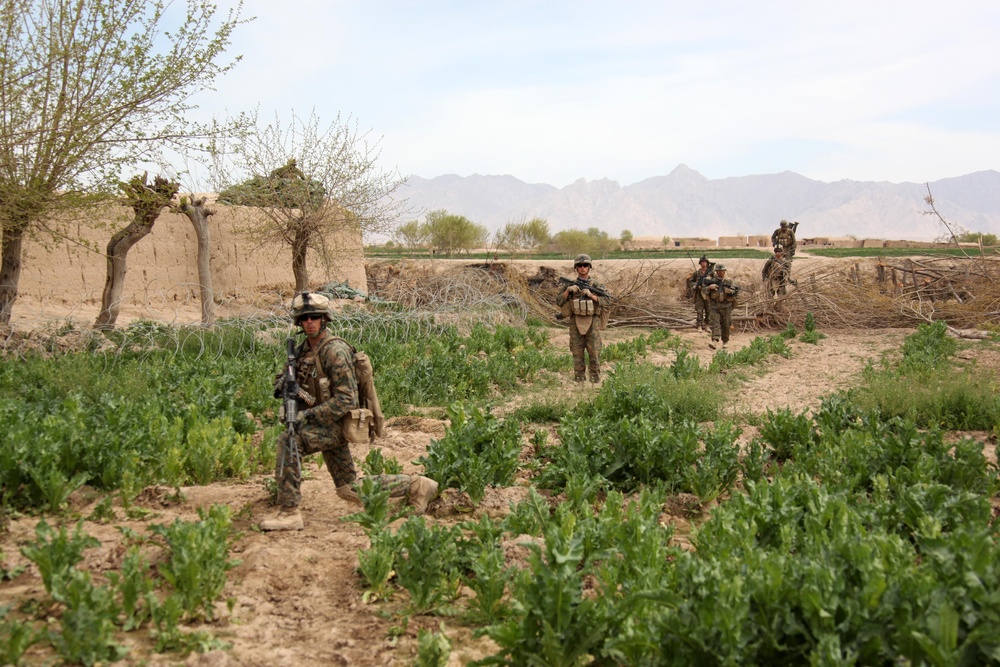 Operation Enduring Freedom- Patrol in the Green Zone