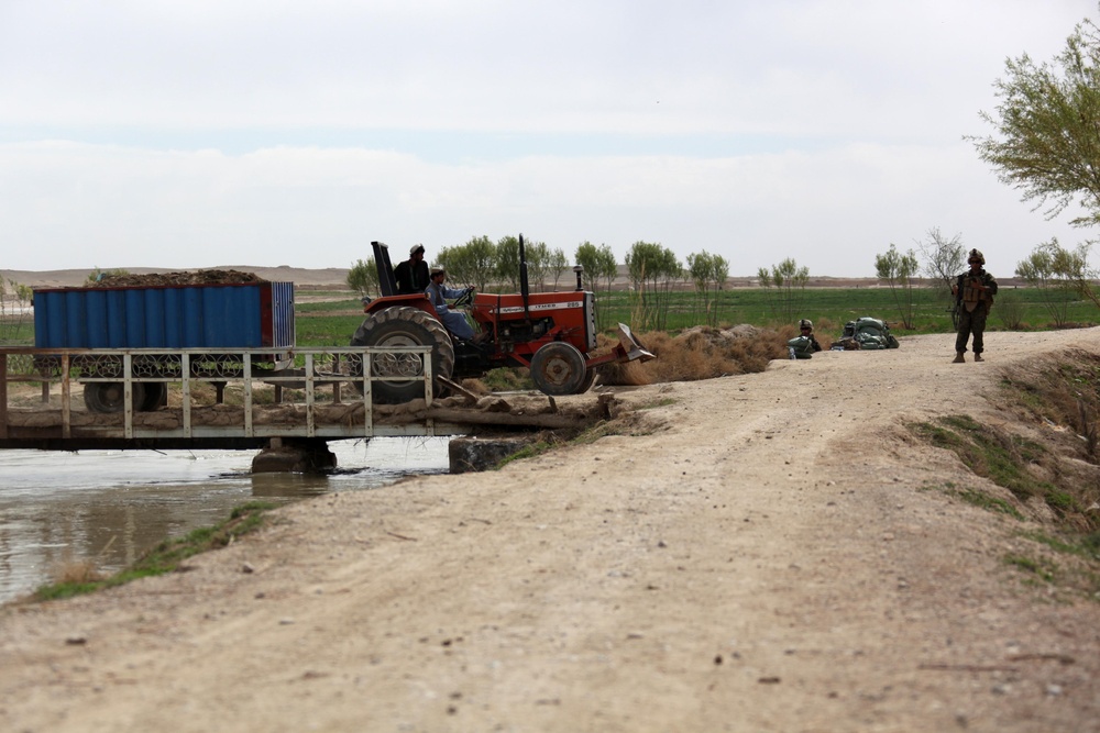 Operation Enduring Freedom- Patrol in the Green Zone