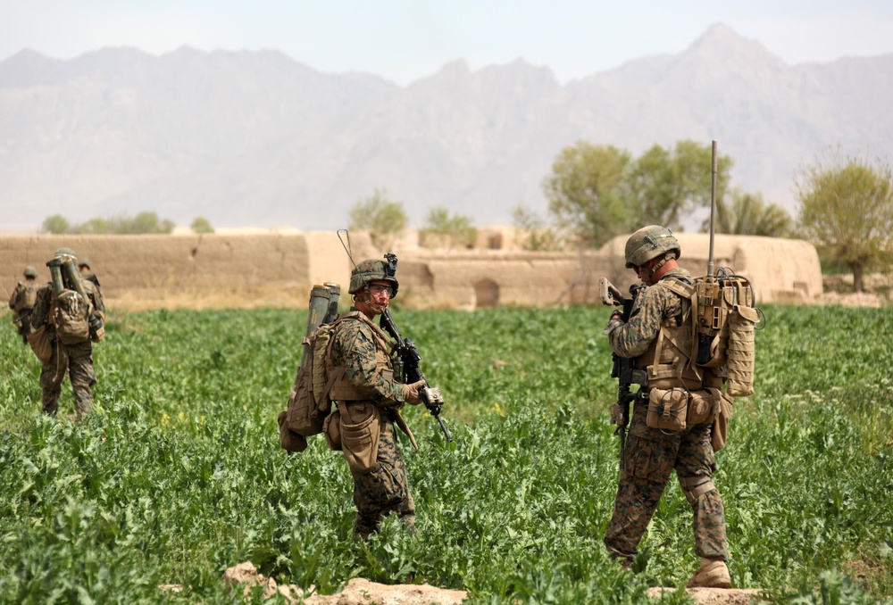 Operation Enduring Freedom- Patrol in the Green Zone