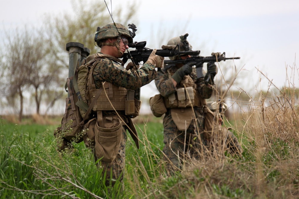 Operation Enduring Freedom- Patrol in the Green Zone