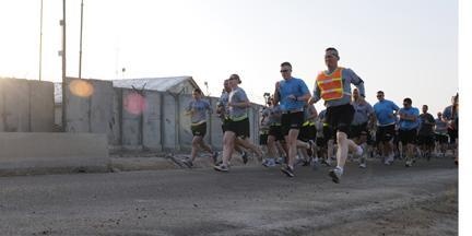 Central Texas soldiers in Iraq participate in Austin 10K