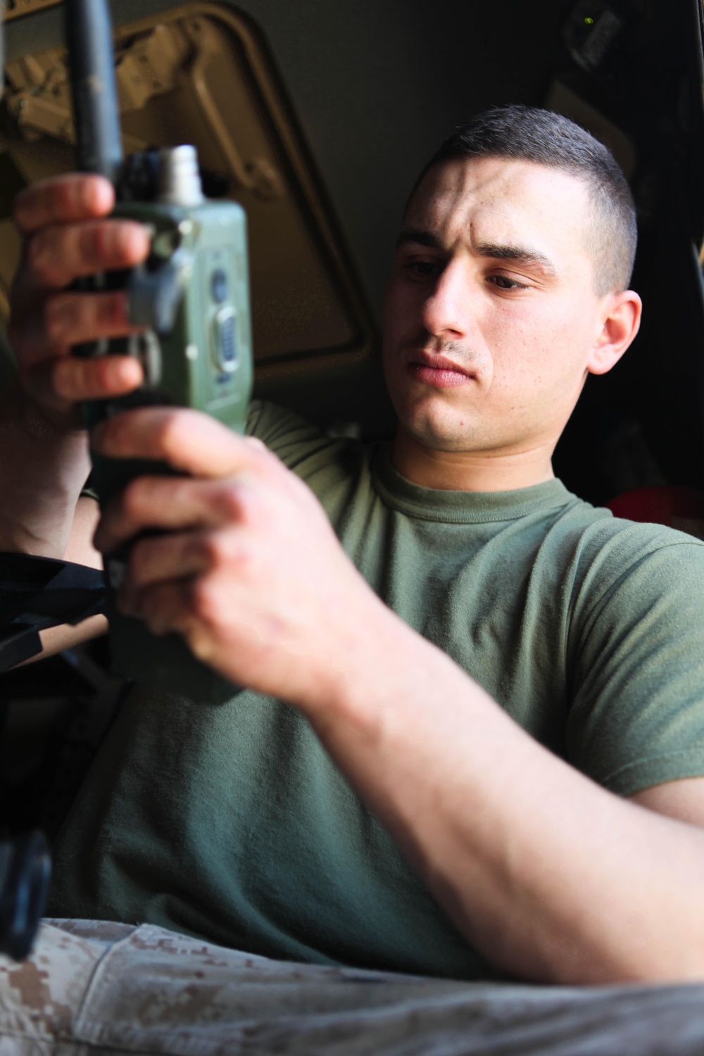 Florida Marine maintains communications in Afghanistan