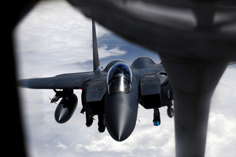 F-15 Aerial Refueling