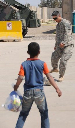 Bringing smiles to Iraqi kids: Iraqi Kids Day brings US personnel, Iraqi locals together