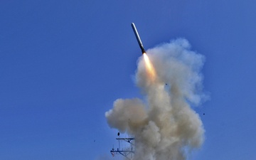 USS Barry fires Tomahawk missiles