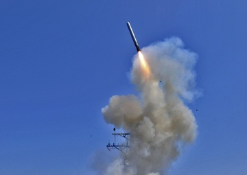 USS Barry fires Tomahawk missiles