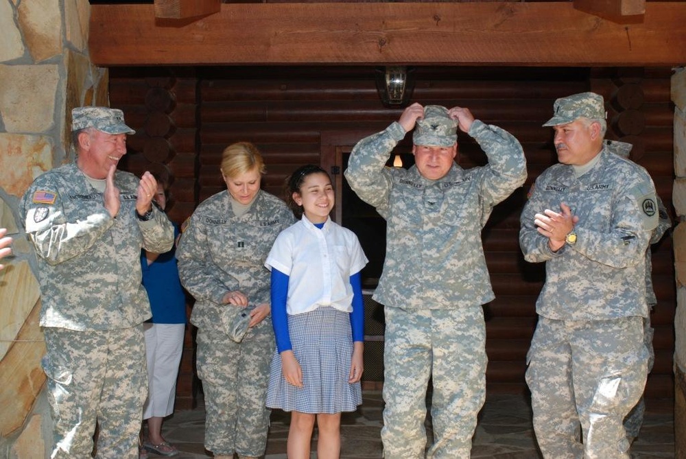 Accomplished officer promoted to colonel