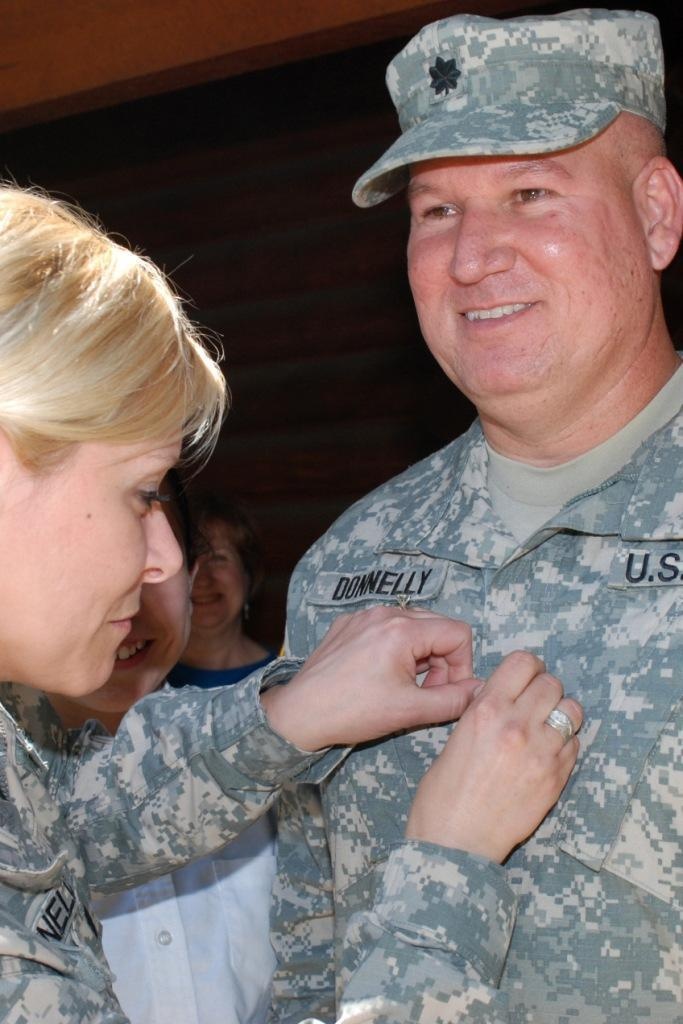 Accomplished officer promoted to colonel