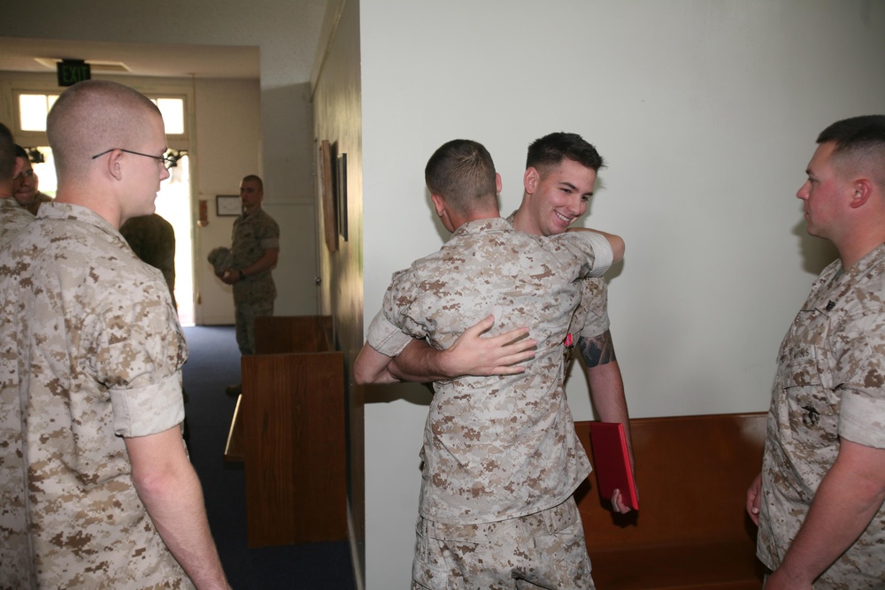 Marine awarded Bronze Star for saving afghan girl in fire-fight