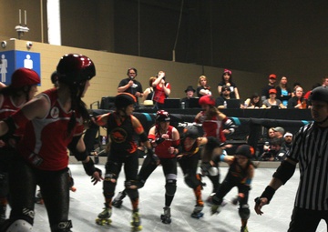 Roller derby knocks ‘em out