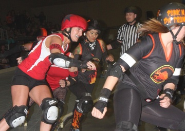 Roller derby knocks ‘em out