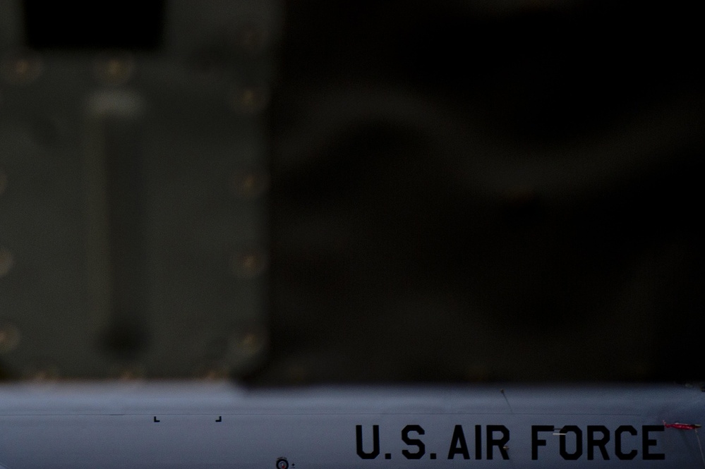 KC-135 Refueling mission over Iraq