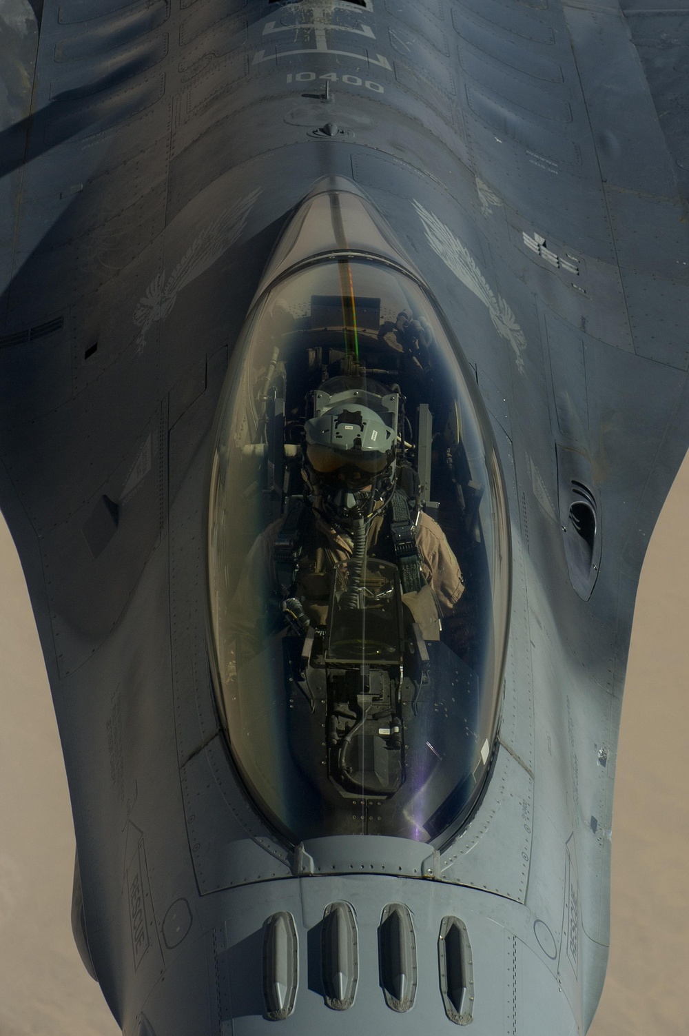 KC-135 Refueling mission over Iraq