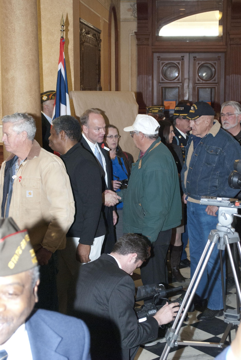 Veterans are welcomed home