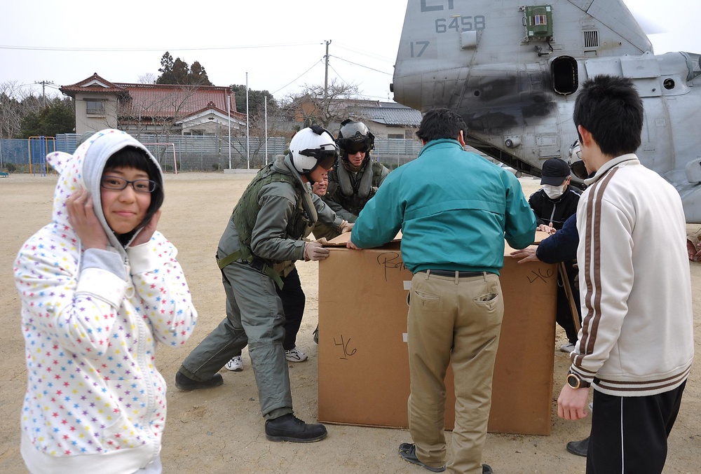 Operation Tomodachi Relief Efforts