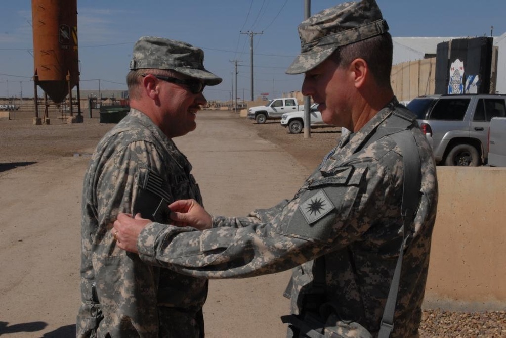 40th CAB Soldiers Earn their Combat Patch