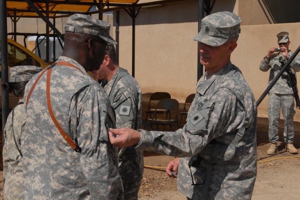 40th CAB Soldiers Earn their Combat Patch