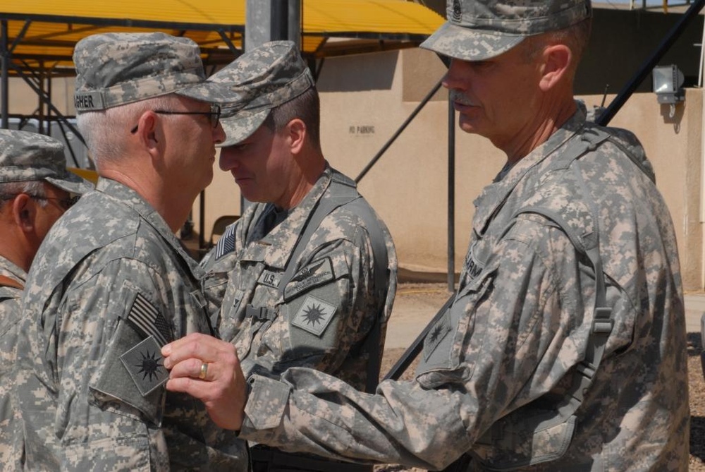 40th CAB Soldiers Earn their Combat Patch