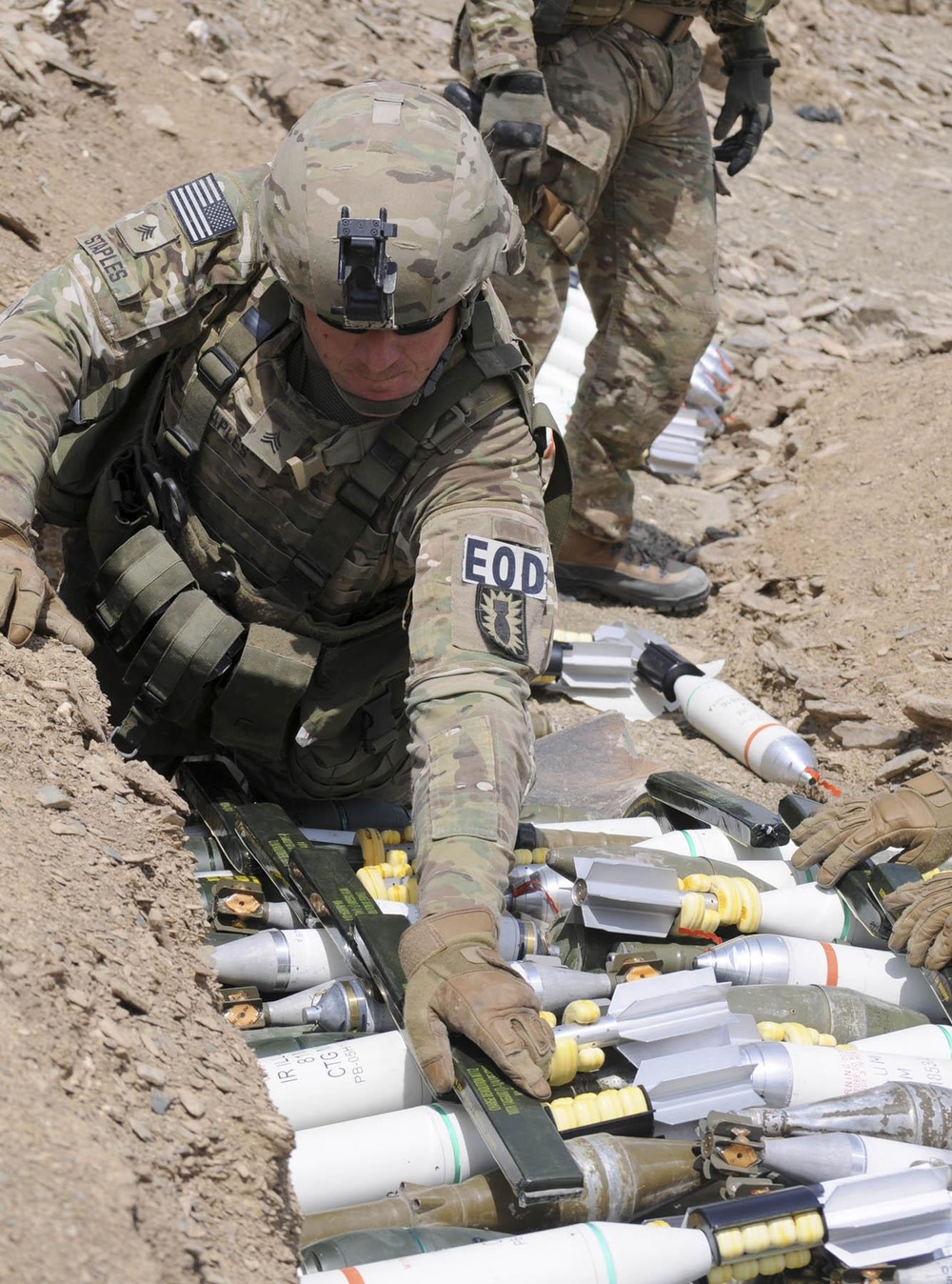 703rd EOD disposes of ordnance in controlled detonation