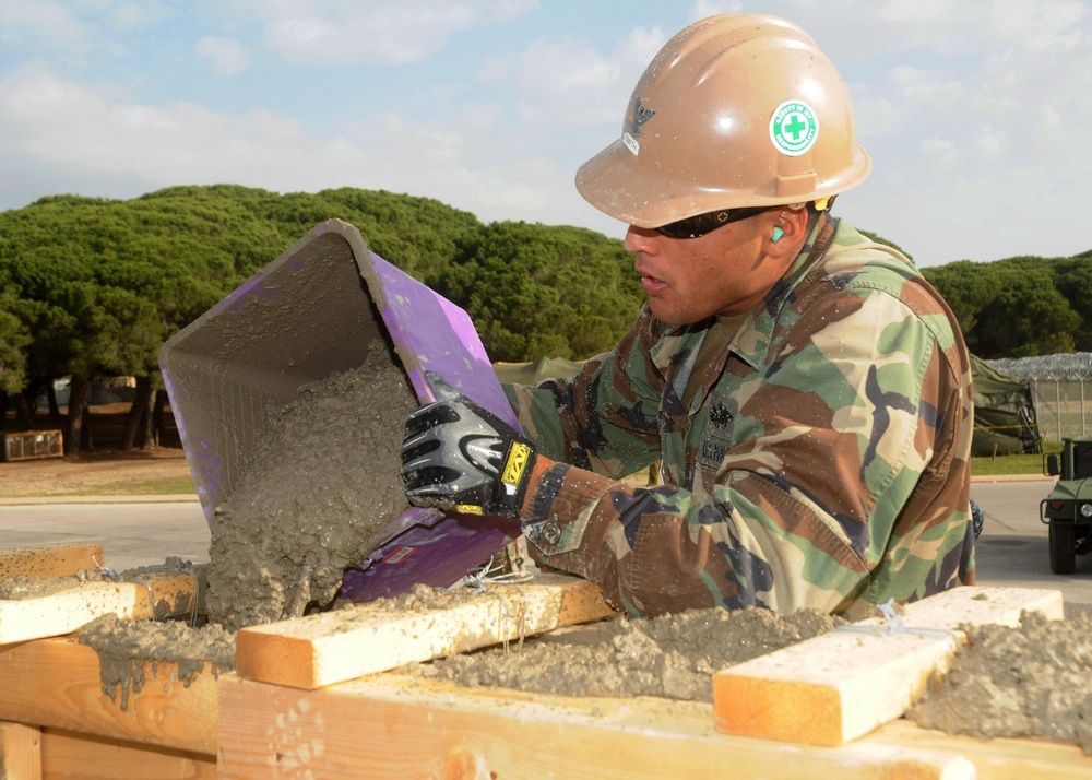 NMCB 74 Work at Camp Mitchell